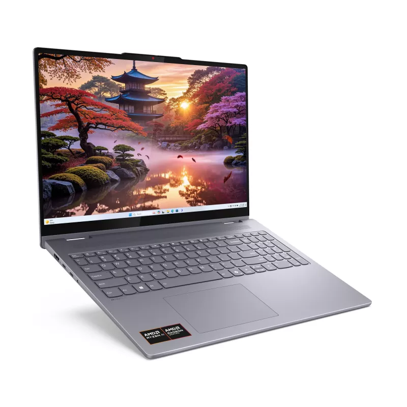Lenovo IdeaPad 5 2-in-1 16AKP10 Copilot+ PC AMD Ryzen™ AI 7 350 Hibridas (2-in-1) 40,6 cm (16 colių) jutiklinis ekranas WUXGA 16 GB LPDDR5x-SDRAM 1 TB SSD Wi-Fi 7 (802.11be) Windows 11 Home pilka