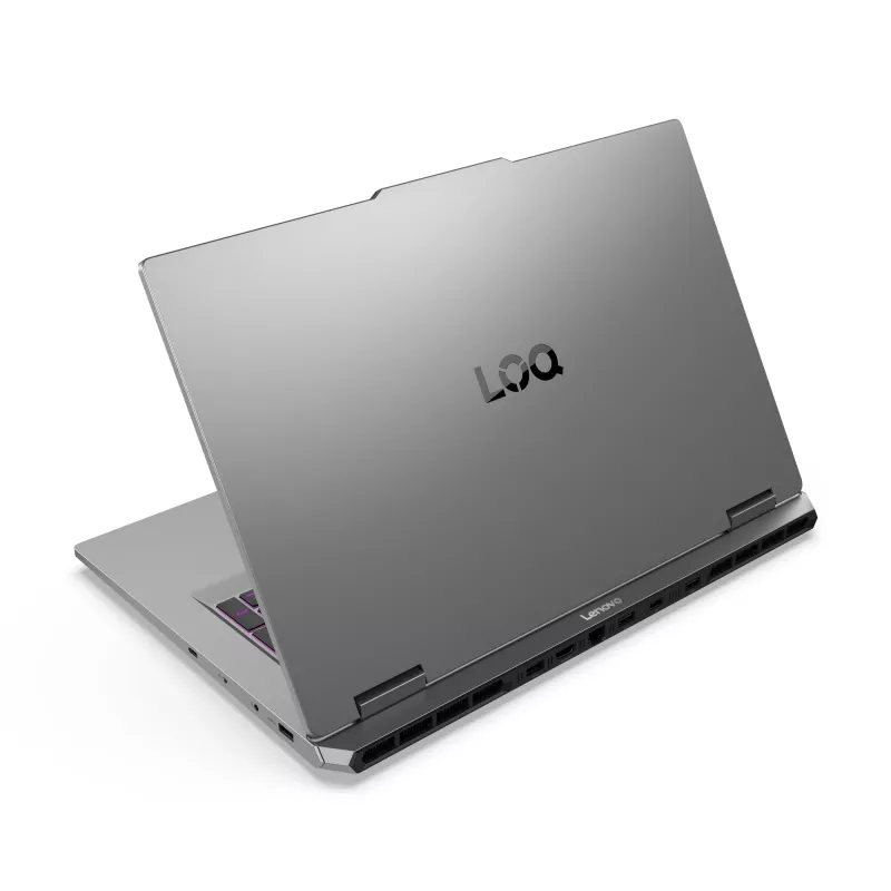 Nešiojamas kompiuteris Lenovo LOQ 17IRX10, Intel® Core™ i7-14700HX, 43,9 cm (17,3 colio) Full HD, 16 GB DDR5-SDRAM, 1 TB SSD, NVIDIA GeForce RTX 5070, „Wi-Fi 6“ (802.11ax), „Windows 11 Home“, pilka