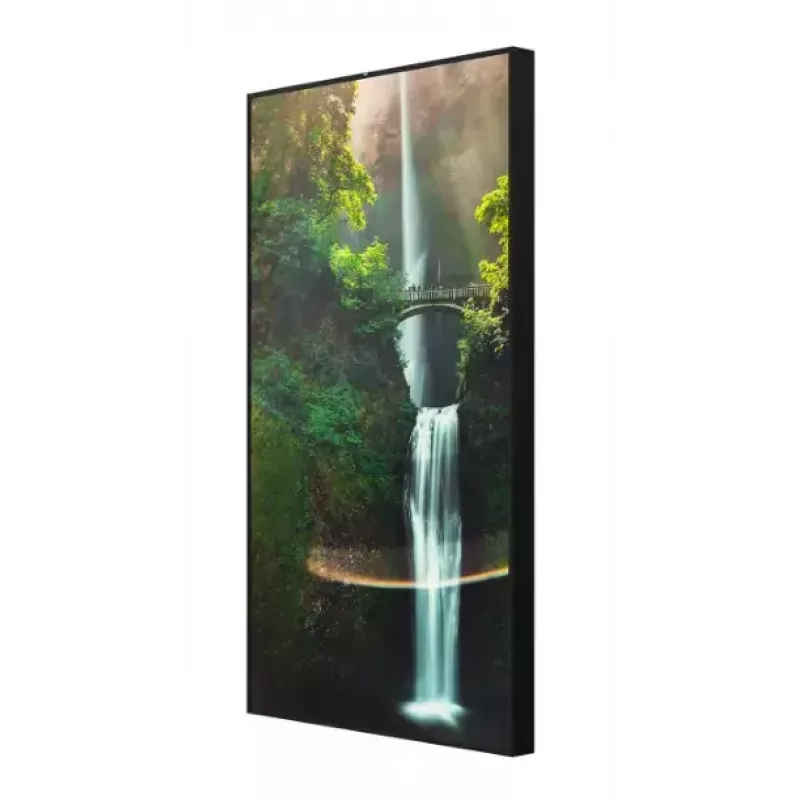 Skaitmeninių ženklų plokščiasis ekranas Hisense 55WH80F — 55 colių (139,7 cm) LED, 4K UHD, 4000 cd/m², Android 11, 24/7, ADS skydelis, 8 ms, VESA, juodas