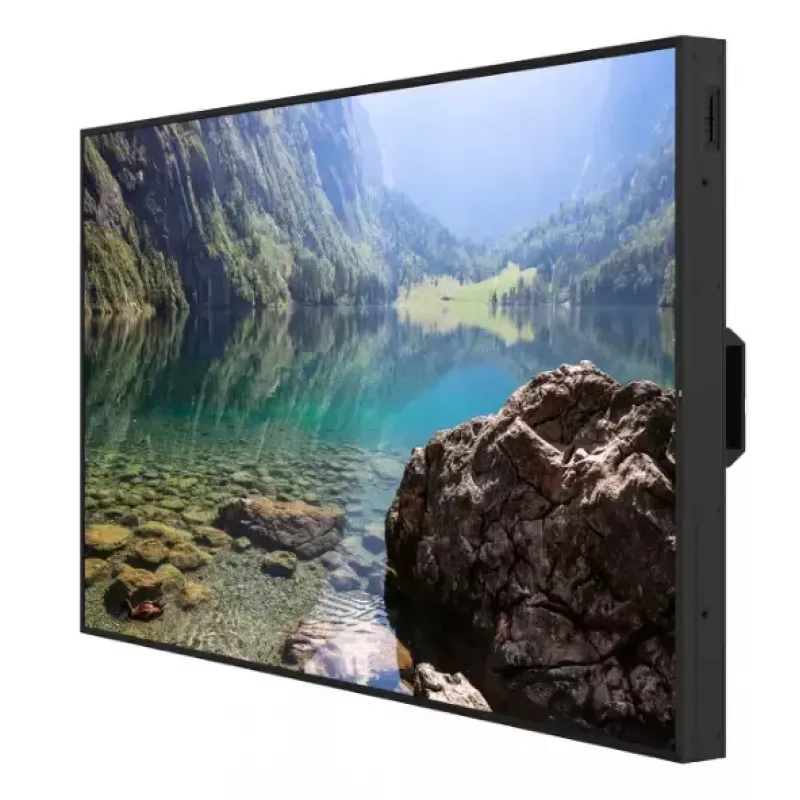 Skaitmeninių ženklų plokščiasis ekranas Hisense 55WH80F — 55 colių (139,7 cm) LED, 4K UHD, 4000 cd/m², Android 11, 24/7, ADS skydelis, 8 ms, VESA, juodas