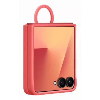 Samsung Ring Case mobiliojo telefono dėklas 17,4 cm (6,85 col.) Raudonas