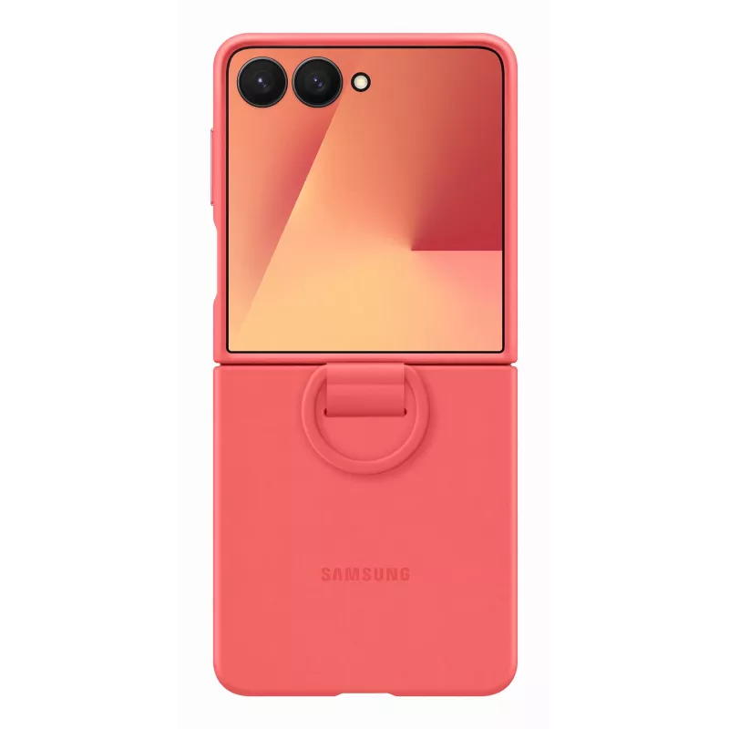 Samsung Ring Case mobiliojo telefono dėklas 17,4 cm (6,85 col.) Raudonas