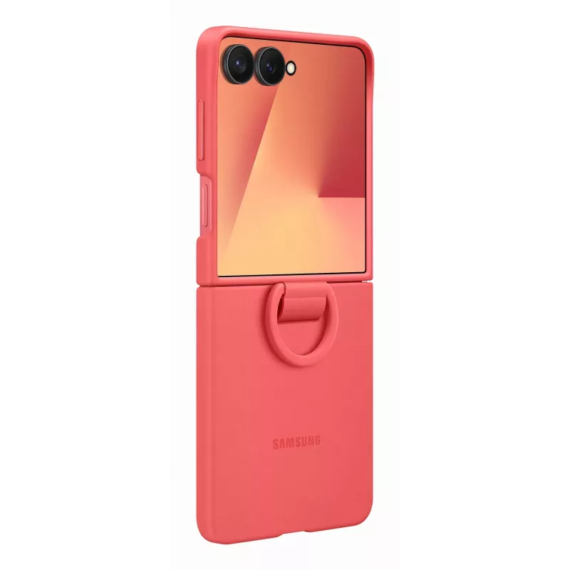 Samsung Ring Case mobiliojo telefono dėklas 17,4 cm (6,85 col.) Raudonas