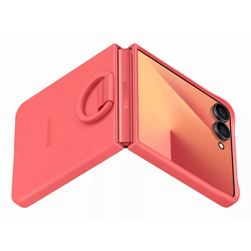 Samsung Ring Case mobiliojo telefono dėklas 17,4 cm (6,85 col.) Raudonas