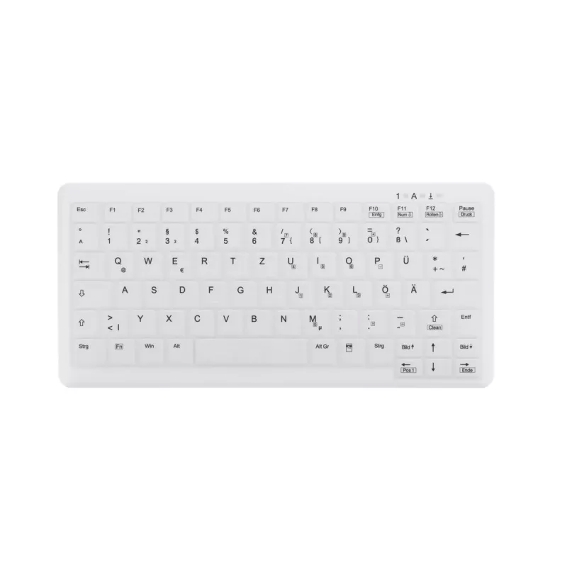 Contour Design Active Key Contour ClassicClean medicininė klaviatūra su nuimamu dangteliu Mini belaidė balta C4110