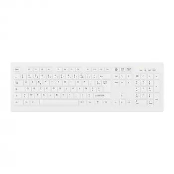 Contour Design Active Key Contour ClassicClean Medicininė klaviatūra Nuimamas dangtelis Pilno dydžio Belaidė Balta C8100