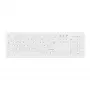 Contour Design Active Key Contour ClassicClean Medicininė klaviatūra Nuimamas dangtelis Pilno dydžio Belaidė Balta C8100