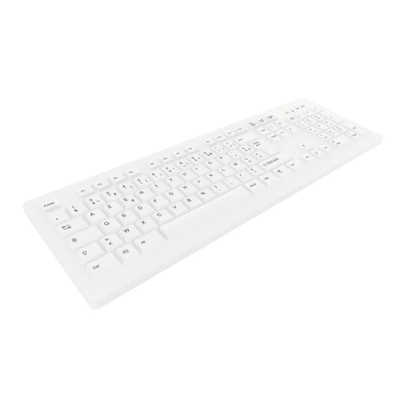 Contour Design Active Key Contour ClassicClean Medicininė klaviatūra Nuimamas dangtelis Pilno dydžio Belaidė Balta C8100