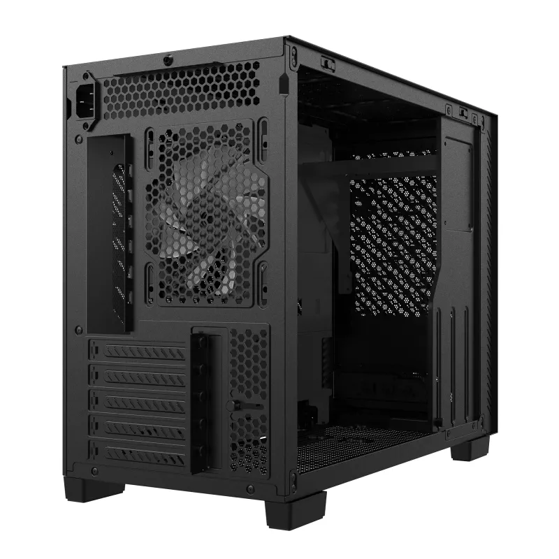 XPG VALOR AIR NANO MID-TOWER KORPUSAS – juodas