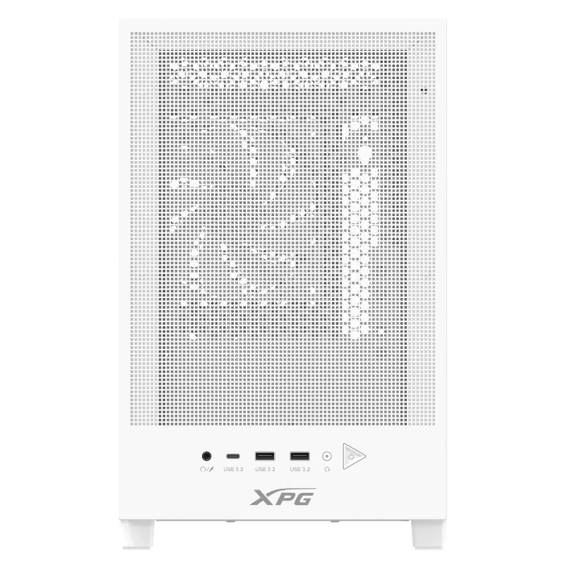 XPG VALOR MESH NANO MID-TOWER-CHASSIS - Balta, Midi Tower, PC, Balta, micro ATX, Mini-ITX, SPCC, 17 cm