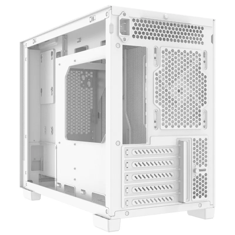 XPG VALOR MESH NANO MID-TOWER-CHASSIS - Balta, Midi Tower, PC, Balta, micro ATX, Mini-ITX, SPCC, 17 cm