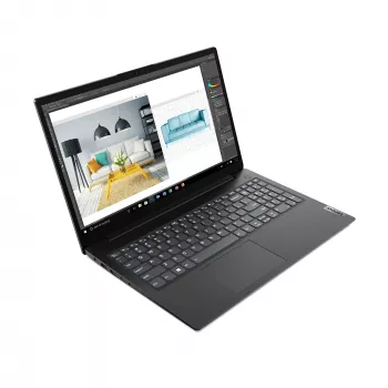 Lenovo V15 G2 IJL Intel® Celeron® N N4500 nešiojamas kompiuteris 39,6 cm (15,6 colio) Full HD 8 GB DDR4-SDRAM 256 GB SSD Wi-Fi 6 (802.11ax) Windows 11 Home juoda