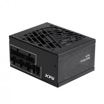XPG PYMCORE 850w SFX GOLD maitinimo blokas, 850 W, 100–240 V, 50/60 Hz, 10 A, 20 A, 70,8 A