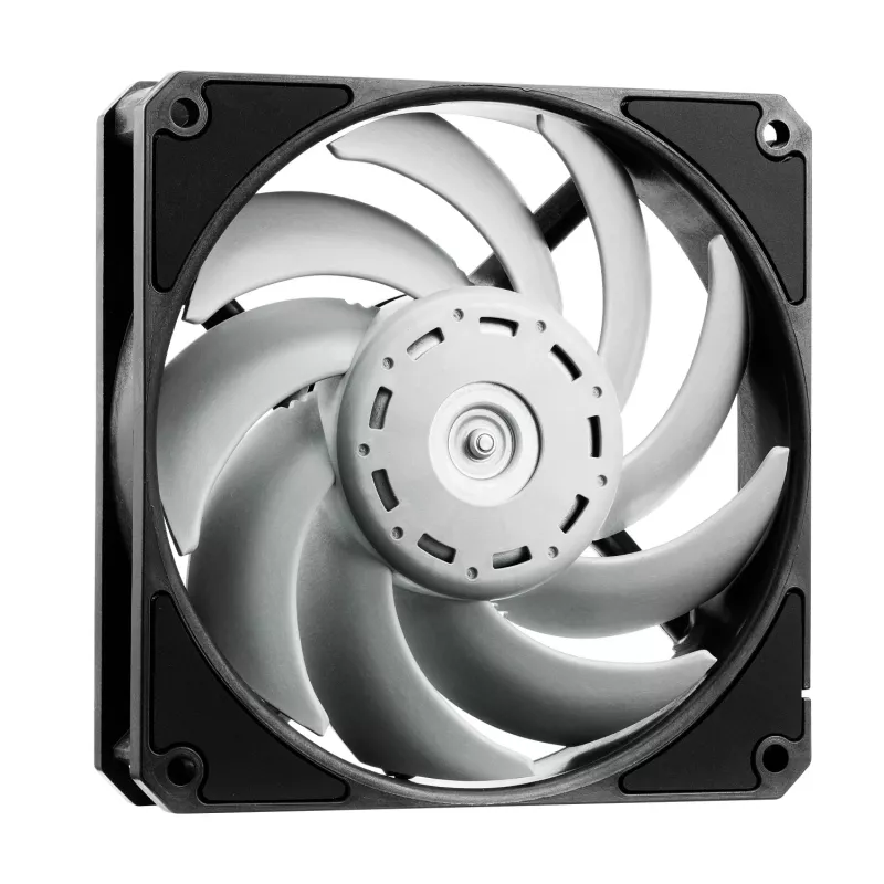 XPG VENTO PRO 120 PWM Juoda, ventiliatorius, 12 cm, 450 RPM, 2500 RPM, juoda, balta