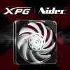 XPG VENTO PRO 120 PWM Juoda, ventiliatorius, 12 cm, 450 RPM, 2500 RPM, juoda, balta