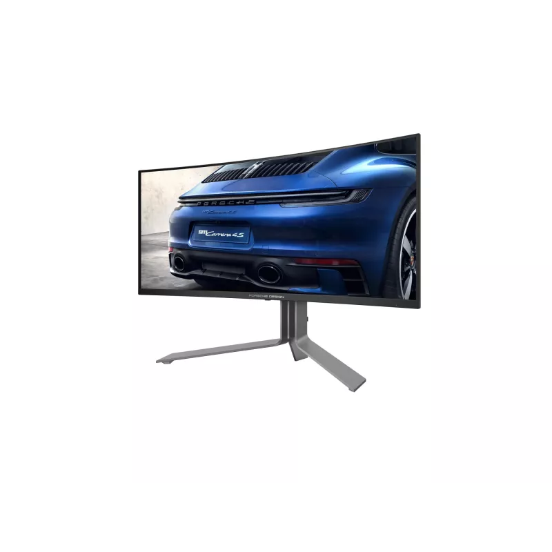 AOC Porsche PD34 kompiuterio monitorius 86,4 cm (34 col.) 3440 x 1440 pikselių „Wide Quad HD“ QD-OLED juodas