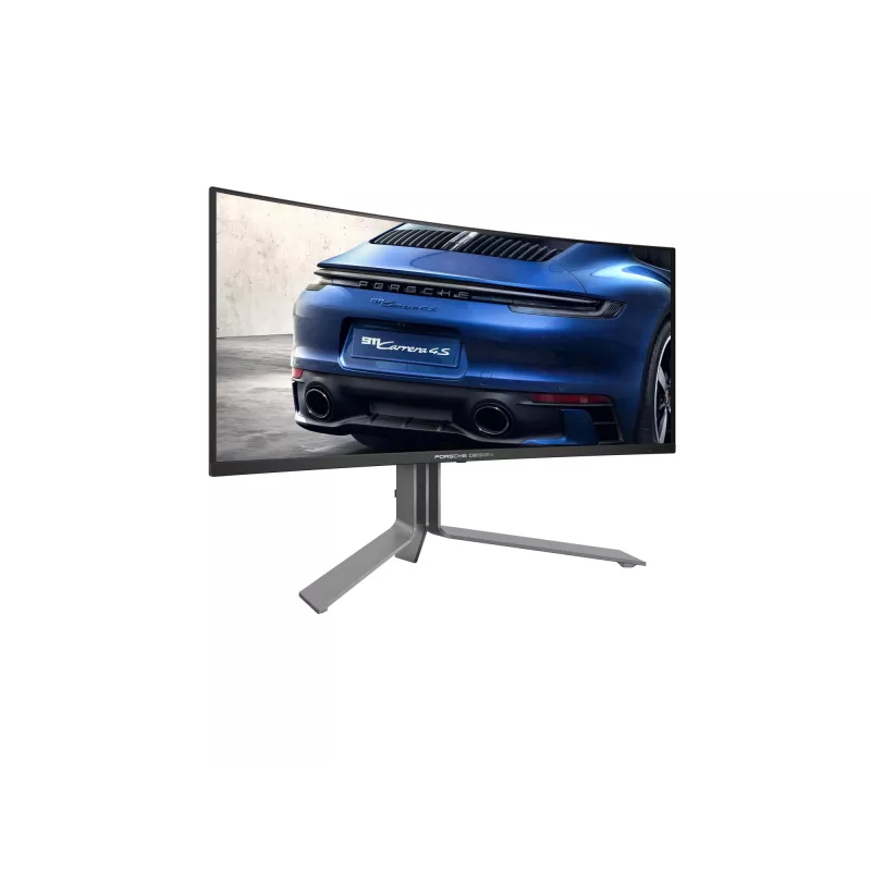 AOC Porsche PD34 kompiuterio monitorius 86,4 cm (34 col.) 3440 x 1440 pikselių „Wide Quad HD“ QD-OLED juodas