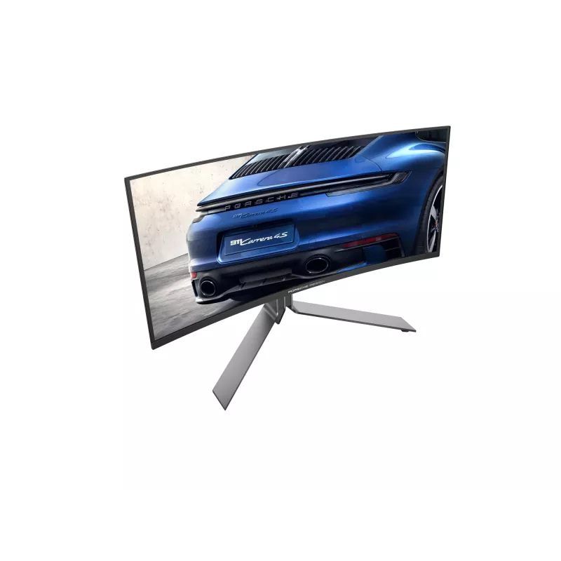 AOC Porsche PD34 kompiuterio monitorius 86,4 cm (34 col.) 3440 x 1440 pikselių „Wide Quad HD“ QD-OLED juodas