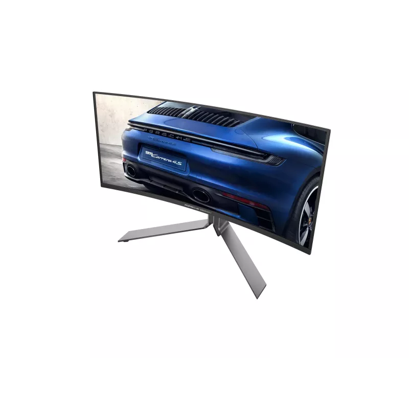 AOC Porsche PD34 kompiuterio monitorius 86,4 cm (34 col.) 3440 x 1440 pikselių „Wide Quad HD“ QD-OLED juodas
