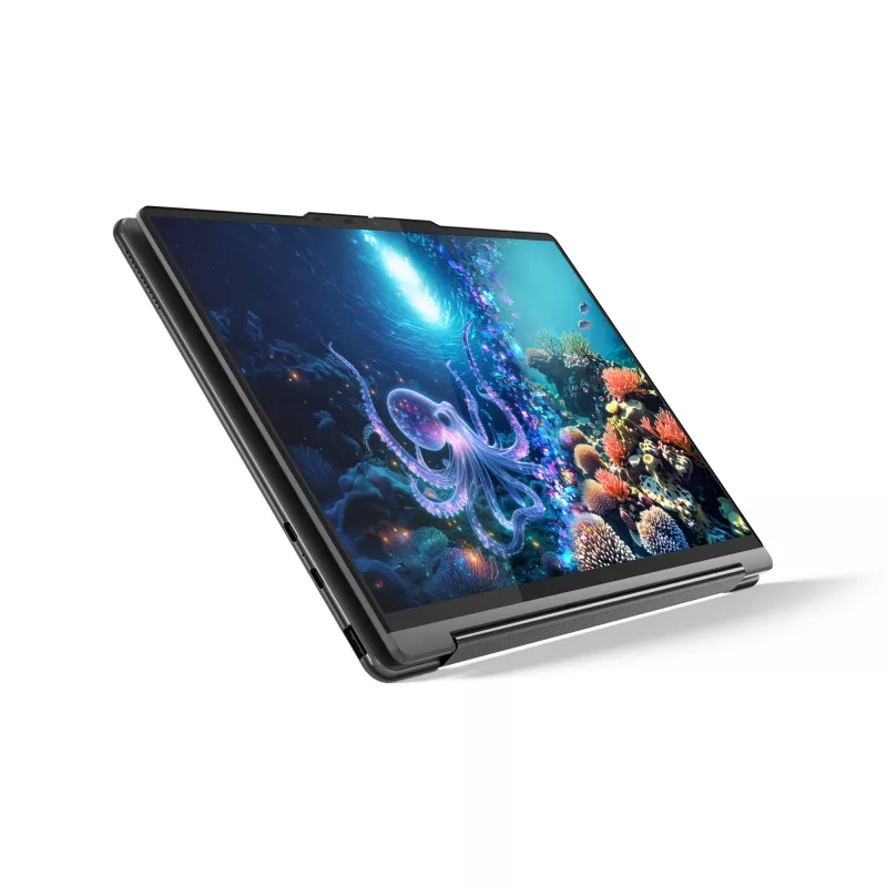 Lenovo Yoga 9 2-in-1 14ILL10 Copilot+ PC Intel Core Ultra 7 258V hibridinis (2-in-1) 35,6 cm (14 colių) jutiklinis ekranas WQUXGA 32 GB LPDDR5x-SDRAM 1 TB SSD Wi-Fi 7 (802.11be) Windows 11 Home vokiška pilka