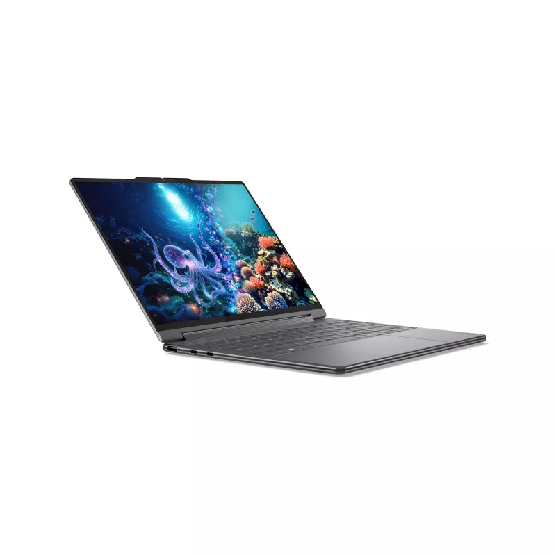 Lenovo Yoga 9 2-in-1 14ILL10 Copilot+ PC Intel Core Ultra 7 258V hibridinis (2-in-1) 35,6 cm (14 colių) jutiklinis ekranas WQUXGA 32 GB LPDDR5x-SDRAM 1 TB SSD Wi-Fi 7 (802.11be) Windows 11 Home vokiška pilka