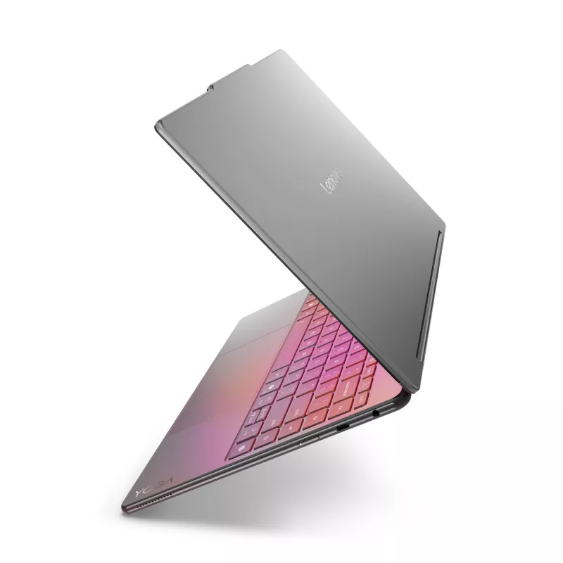 Lenovo Yoga 9 2-in-1 14ILL10 Copilot+ PC Intel Core Ultra 7 258V hibridinis (2-in-1) 35,6 cm (14 colių) jutiklinis ekranas WQUXGA 32 GB LPDDR5x-SDRAM 1 TB SSD Wi-Fi 7 (802.11be) Windows 11 Home vokiška pilka