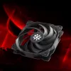 XPG VENTO 120 ARGB Juoda, ventiliatorius, 12 cm, 1200 RPM, juoda