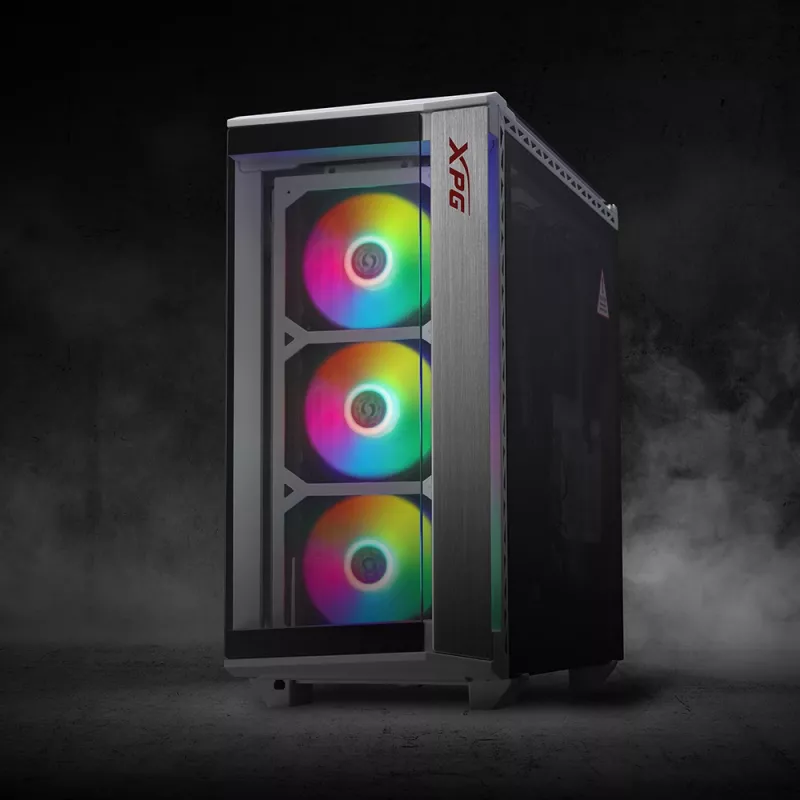 XPG VENTO 120 ARGB Juoda, ventiliatorius, 12 cm, 1200 RPM, juoda
