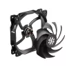 XPG VENTO 120 ARGB Juoda, ventiliatorius, 12 cm, 1200 RPM, juoda