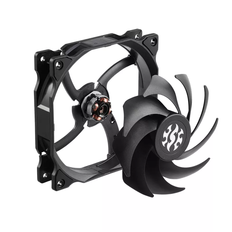XPG VENTO 120 ARGB Juoda, ventiliatorius, 12 cm, 1200 RPM, juoda