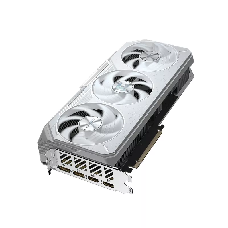 Vaizdo plokštė GIGABYTE Radeon RX 9070 XT GAMING OC ICE 16 GB GDDR6 256 bitų PCIe 5.0 3 ventiliatoriai balta