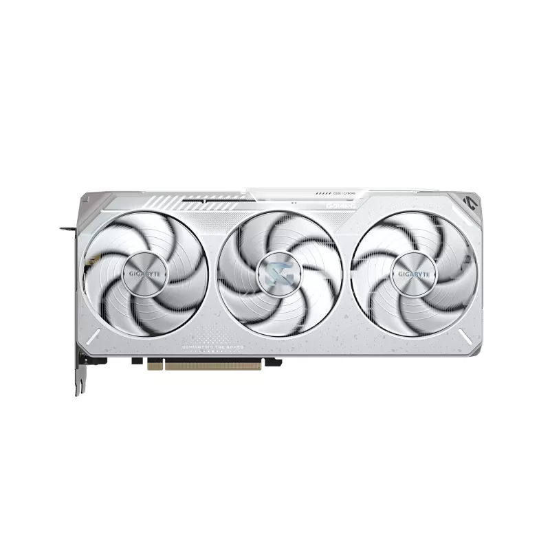 Vaizdo plokštė GIGABYTE Radeon RX 9070 XT GAMING OC ICE 16 GB GDDR6 256 bitų PCIe 5.0 3 ventiliatoriai balta