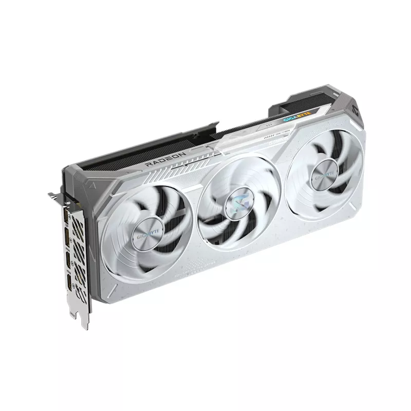 Vaizdo plokštė GIGABYTE Radeon RX 9070 XT GAMING OC ICE 16 GB GDDR6 256 bitų PCIe 5.0 3 ventiliatoriai balta