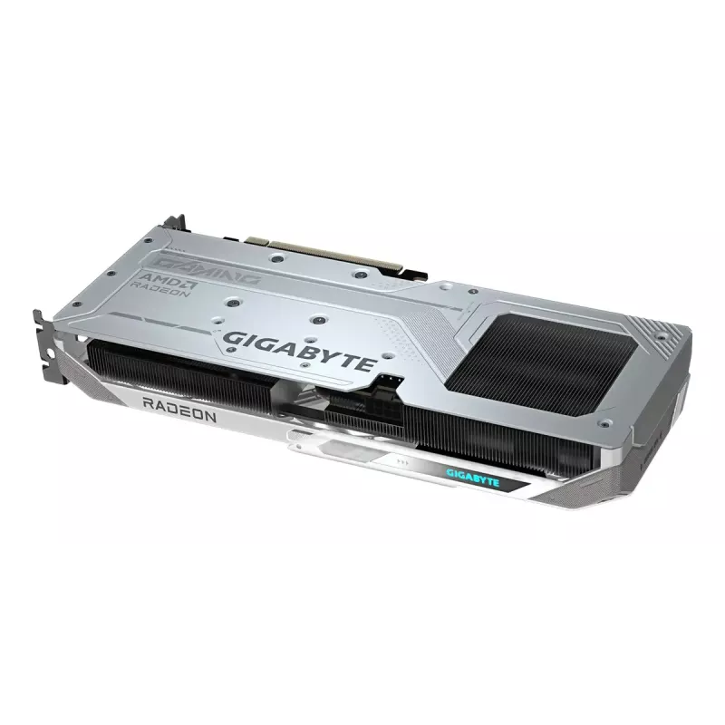 Vaizdo plokštė GIGABYTE Radeon RX 9060 XT OC ICE — 16 GB GDDR6, 128 bitų, PCIe 5.0, 3 ventiliatorių WINDFORCE