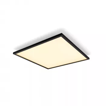 Išmaniosios lubinės šviestuvas Signify Philips Hue White ambience Aurelle Square Panel — 600×600 mm, Bluetooth, AC 220–240V, juodas