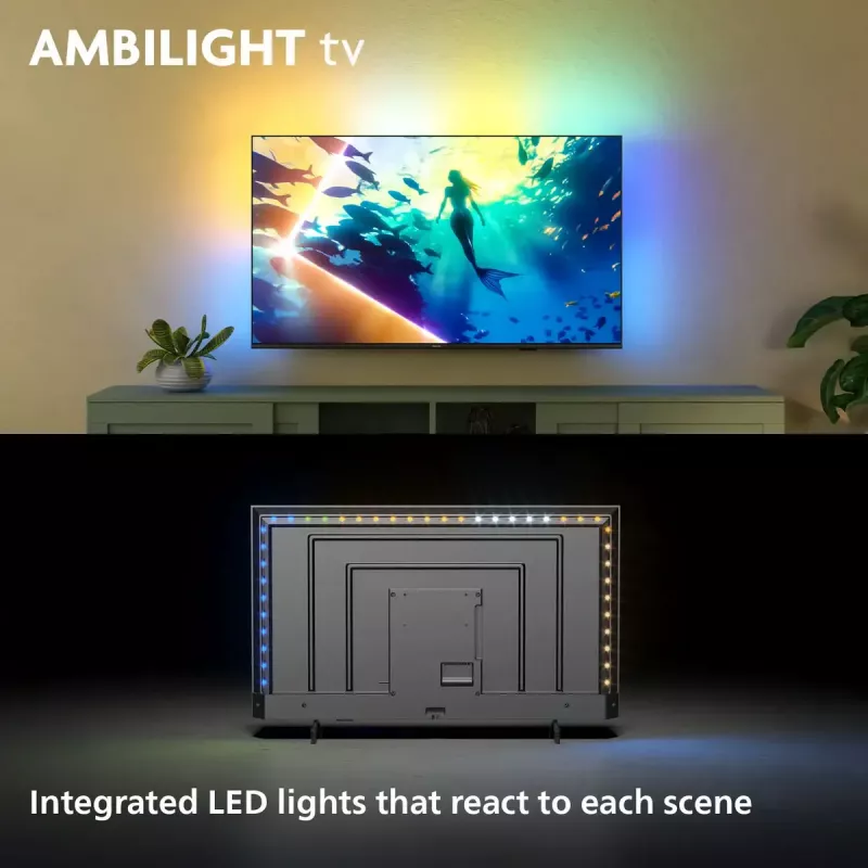 Televizorius Philips 8500 serijos 65PUS8500/12 65 colių 4K Ultra HD QLED 3840 x 2160