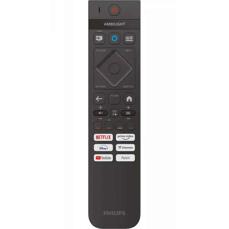 Philips 43PUS8500/12 TV 109.2 cm (43 coliai) 4K Ultra HD Smart TV Wi-Fi Juoda