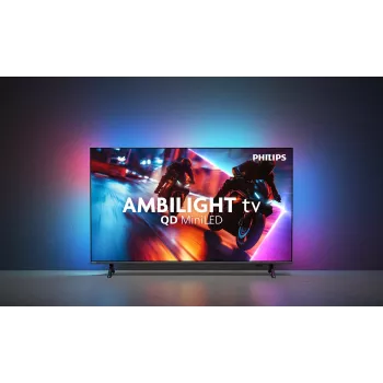 Philips Ambilight 55MLED910/12 televizorius 139,7 cm (55 col.) 4K Ultra HD išmanusis televizorius Wi-Fi juodas