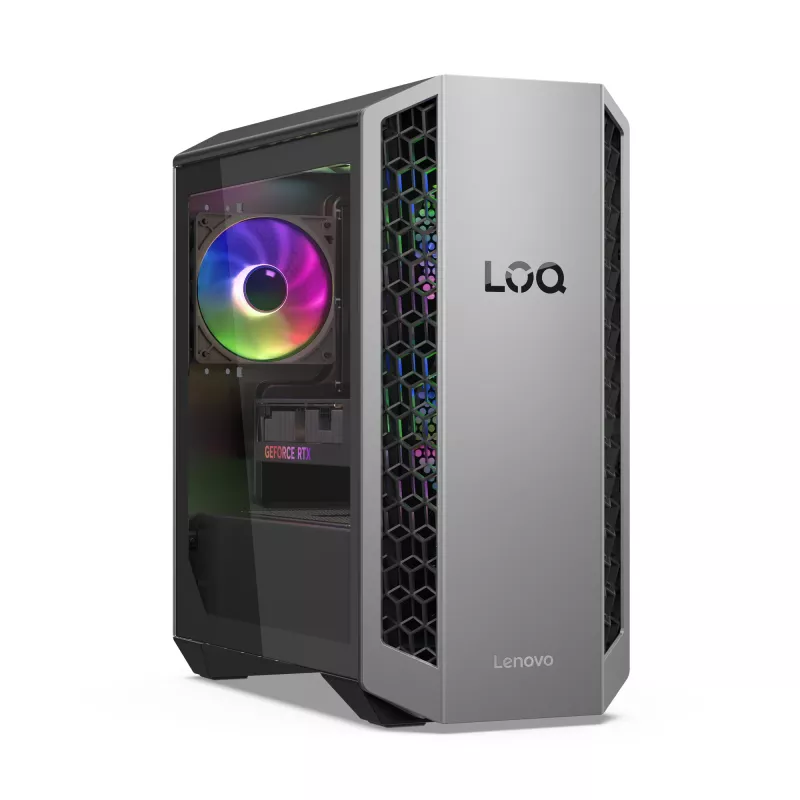 Lenovo LOQ Tower 26ADR10 AMD Ryzen™ 7 8745HX 16 GB DDR5-SDRAM 1 TB SSD NVIDIA GeForce RTX 5060 Windows 11 Home kompiuteris, juodas