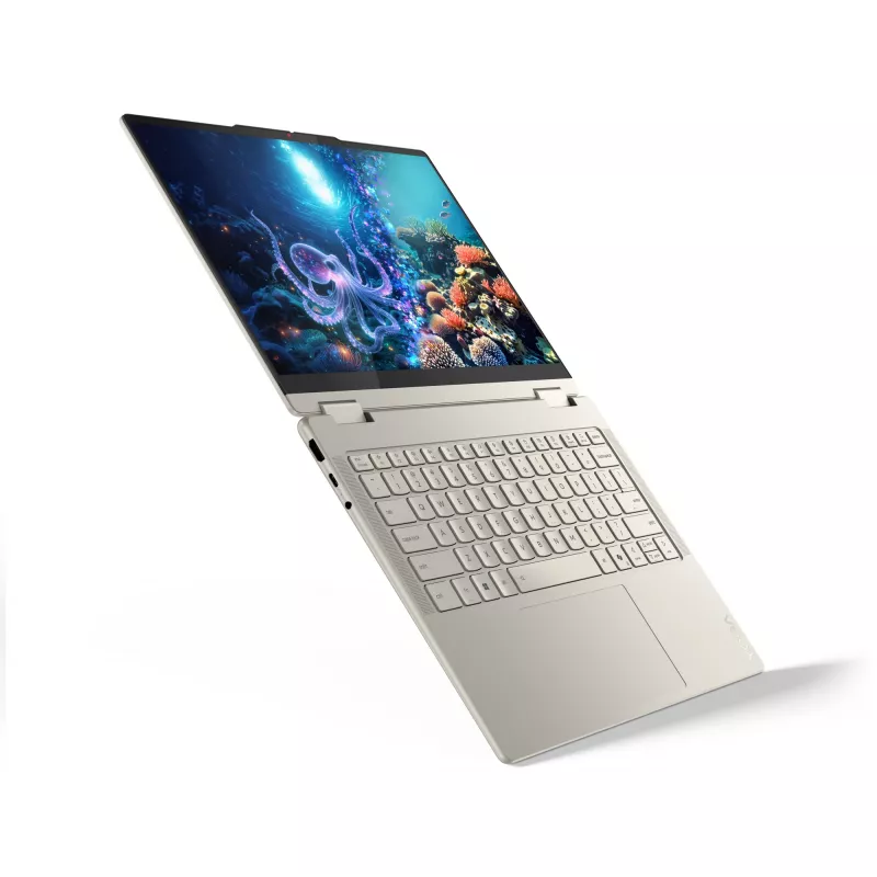 Lenovo Yoga 7 2-in-1 14ILL10 Copilot+ PC Intel Core Ultra 5 226V hibridinis (2-in-1) 35,6 cm (14 colių) jutiklinis ekranas WUXGA 16 GB LPDDR5x-SDRAM 1 TB SSD Wi-Fi 7 (802.11be) Windows 11 Home pilka