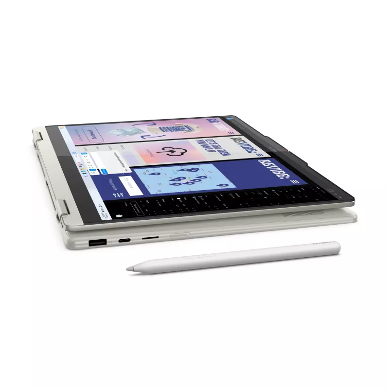 Lenovo Yoga 7 2-in-1 14ILL10 Copilot+ PC Intel Core Ultra 5 226V hibridinis (2-in-1) 35,6 cm (14 colių) jutiklinis ekranas WUXGA 16 GB LPDDR5x-SDRAM 1 TB SSD Wi-Fi 7 (802.11be) Windows 11 Home pilka