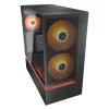 COUGAR Midi Tower korpusas, CFV235, ARGB, tinklelis, juodas
