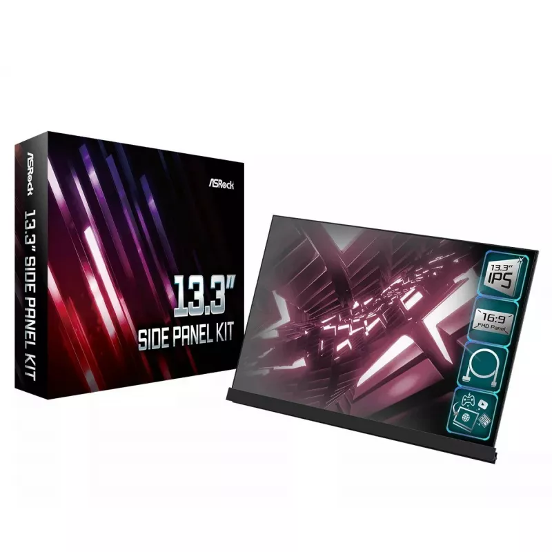 ASRock 90-MCA100-00UARF 13,3 col. šoninio skydelio rinkinys