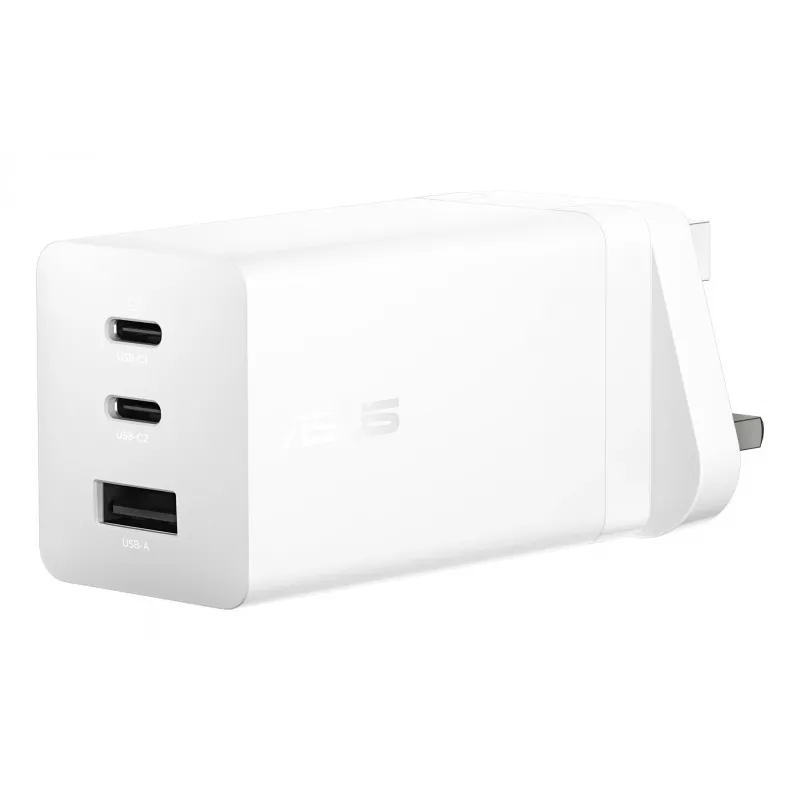 Įkroviklis ASUS 100W USB-C GaN Charger Universal White AC Fast charging Indoor