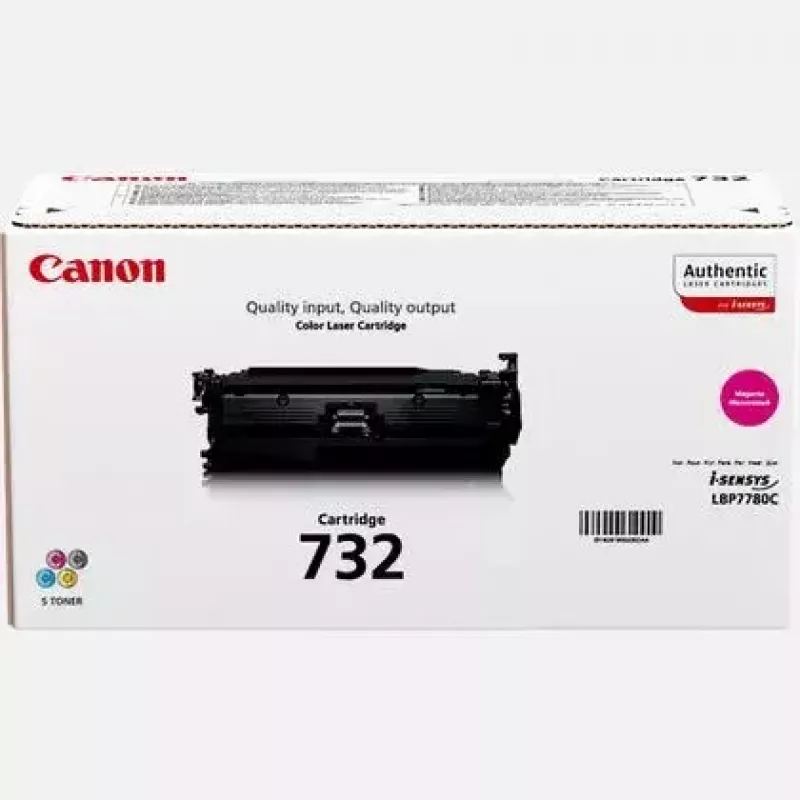Canon Crg 732 M tonerio kasetė, 1 vnt., 2500 puslapių, juoda
