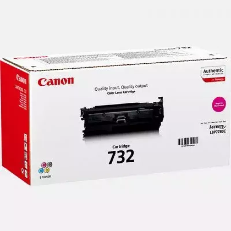 Canon Crg 732 M tonerio kasetė, 1 vnt., 2500 puslapių, juoda