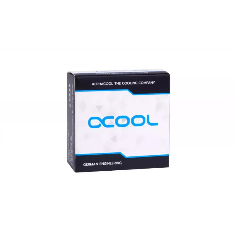 Radiatoriaus laikiklis Alphacool ES D-Plug juodas žalvaris 2 cm 54 g