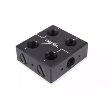 Vandens blokas Alphacool 12993 Acetal Copper Nickel Juoda 52mm 56mm 22.5mm