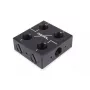 Vandens blokas Alphacool 12993 Acetal Copper Nickel Juoda 52mm 56mm 22.5mm