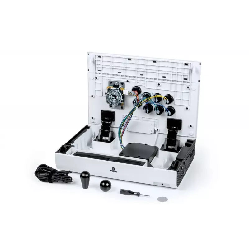 Arcade Stick NACON DAIJA juoda balta USB PC PS4 PS5 laidinis 3m